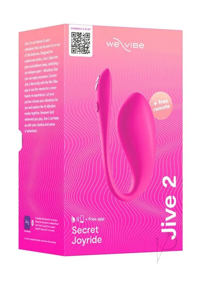 WeVibe Female Sex Toys WeVibe Jive 2 Silicone Rechargeable Remote Control Wearable GSpot Vibrator Electric
