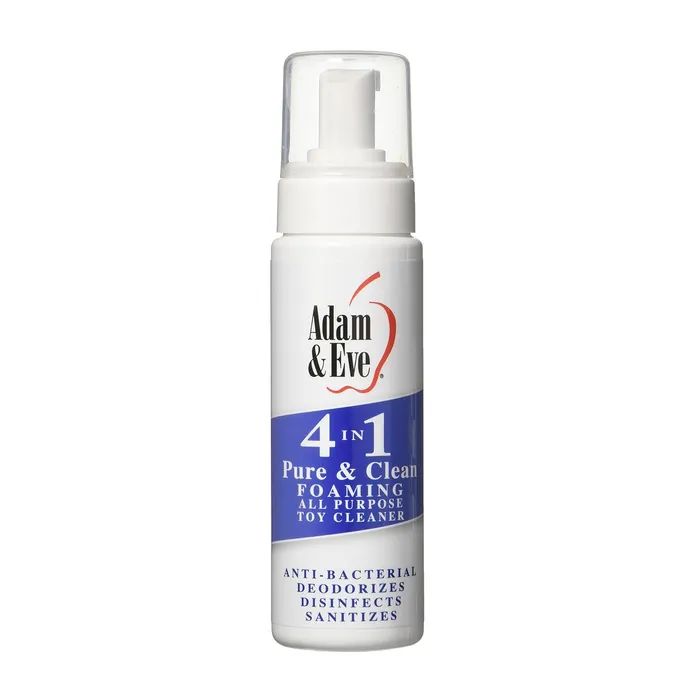 Adam Eve 4 in 1 Pure Clean Foaming Toy Cleaner Evolved Novelties Female Sex Toys Adam Eve 4 in 1 Pure Clean Foaming Toy Cleaner Evolved Novelties Female Sex Toys