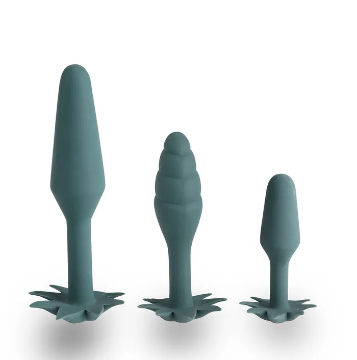 Anal Doobies 420 Butt Plugs Set Of 3 Maia Toys