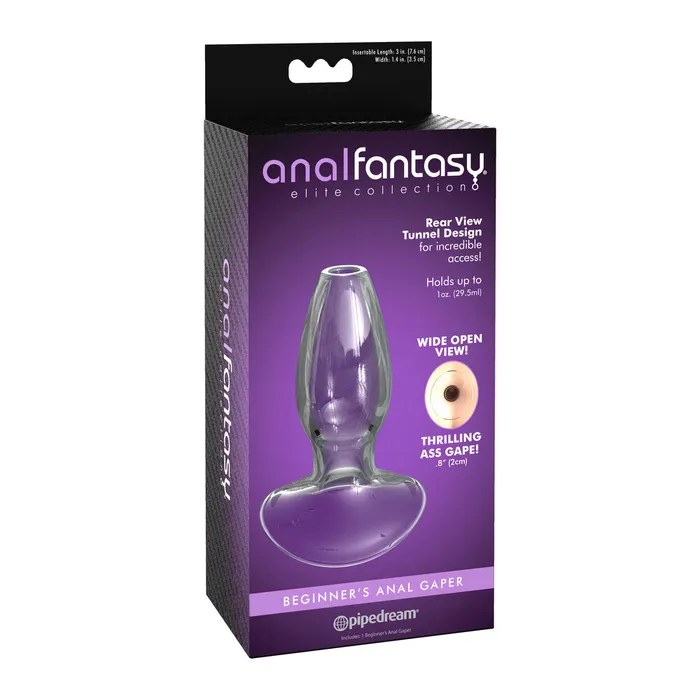 Anal Fantasy Beginners Glass Anal Gaper Pipedream Anal Anal Fantasy Beginners Glass Anal Gaper Pipedream Anal