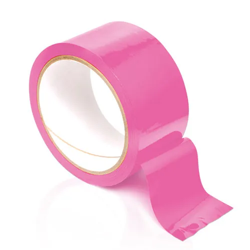 Bondage Tape Vibrators Bondage Tape Pink Gloss 20m