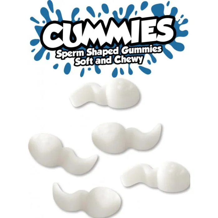Cummies Sperm Shaped Gummies 120g WIL Vibrators