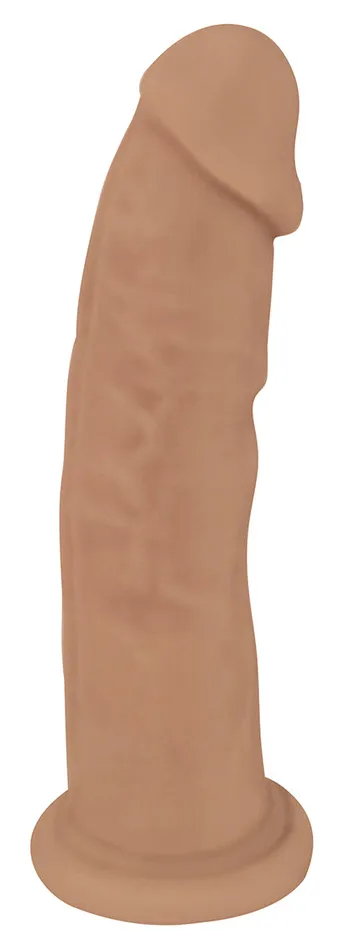 Curve Toys Dildos 8 Inch Fleshstixxx Silicone Dildo Wo Balls Latte