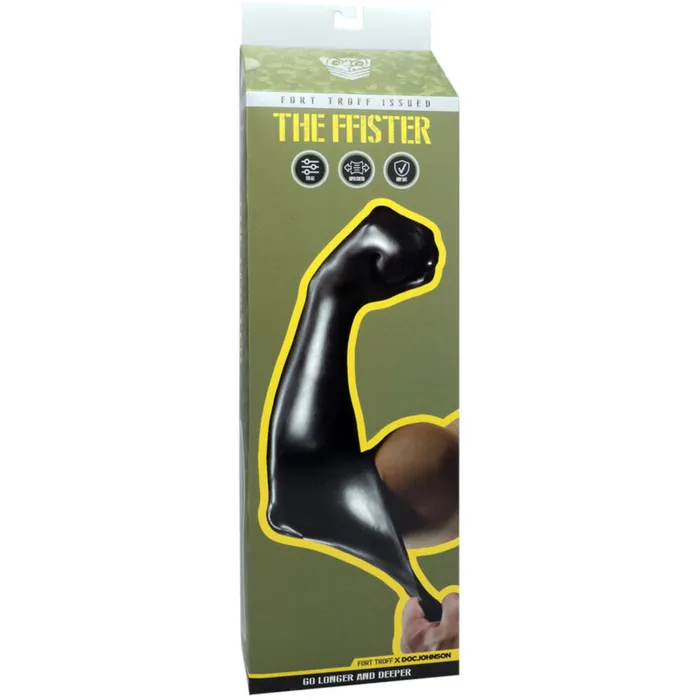 Doc Johnson Fort Troff The FFister Long Arm Sleeve Black Anal