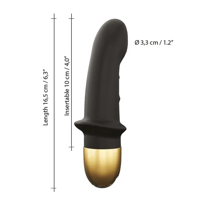 Dorcel Dorcel Mini Lover 2 Rechargeable Vibrator Black Vibrators Dorcel Dorcel Mini Lover 2 Rechargeable Vibrator Black Vibrators