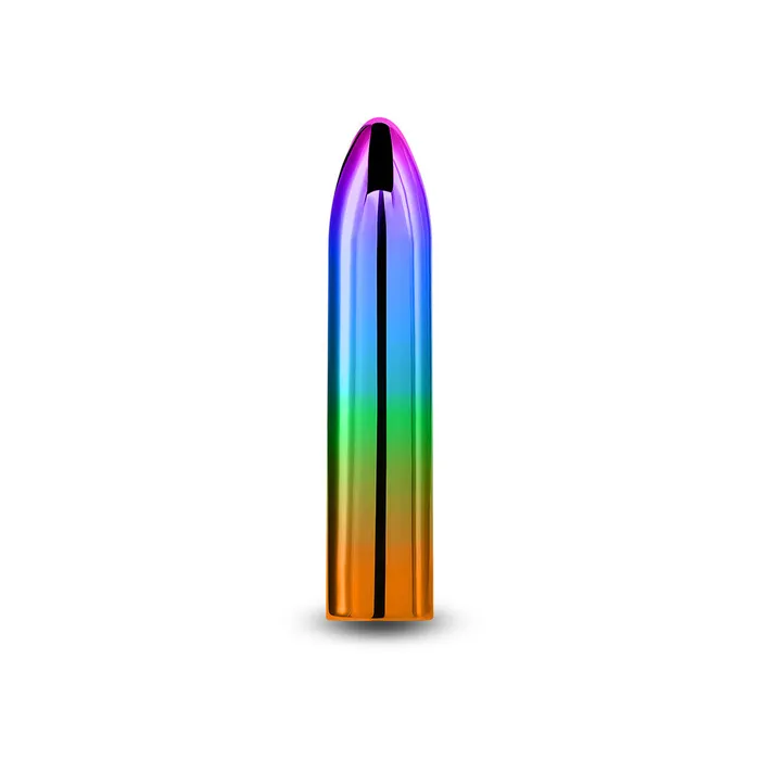 Female Sex Toys NS Novelties Chroma Rainbow Rechargeable Bullet Medium