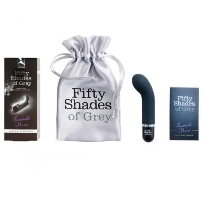 Fifty Shades of Grey Mini G Spot Vibe Insatiable Desire ENT Vibrators