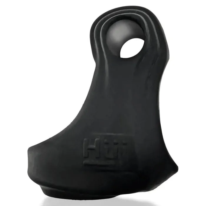 Hunkyjunk Vibrating Cock Ring Revsling Black DUS Couples