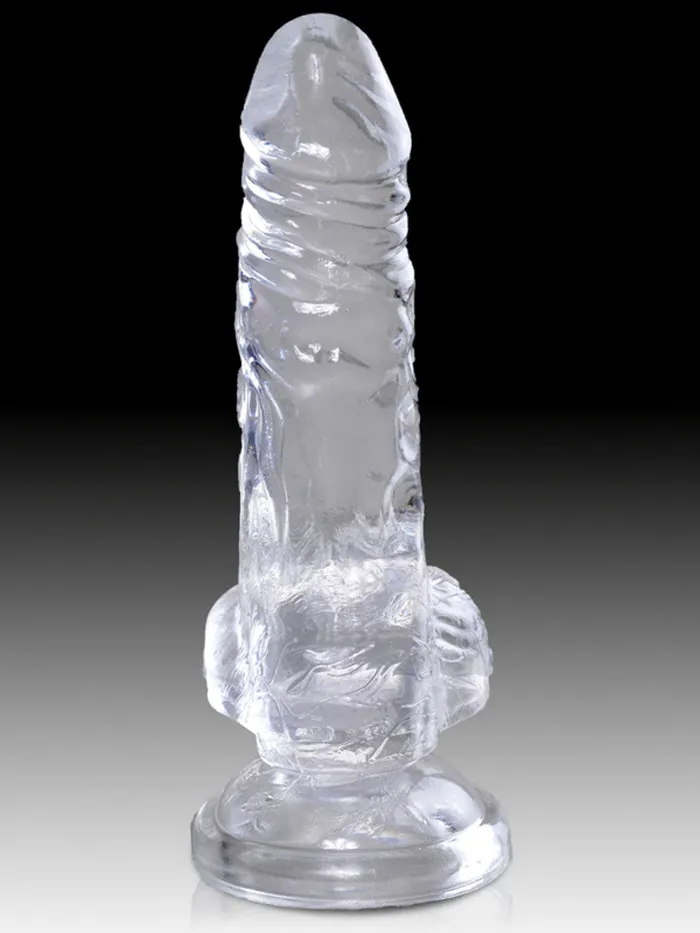 KING COCK Dildos KING COCK CLEAR 7 COCK WITH BALLS