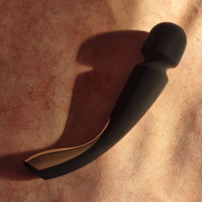Lelo Smart Wand 2 Massager Large Black Lelo Vibrators Lelo Smart Wand 2 Massager Large Black Lelo Vibrators