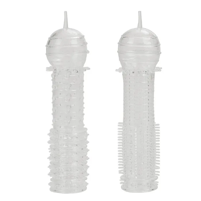 Male Sex Toys CalExotics Senso Penis Sleeves 2 Pack