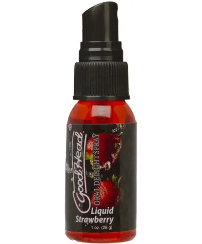 Male Sex Toys Doc Johnson Good Head Oral Delight Spray 1 Oz Liquid Strawberry Male Sex Toys Doc Johnson Good Head Oral Delight Spray 1 Oz Liquid Strawberry
