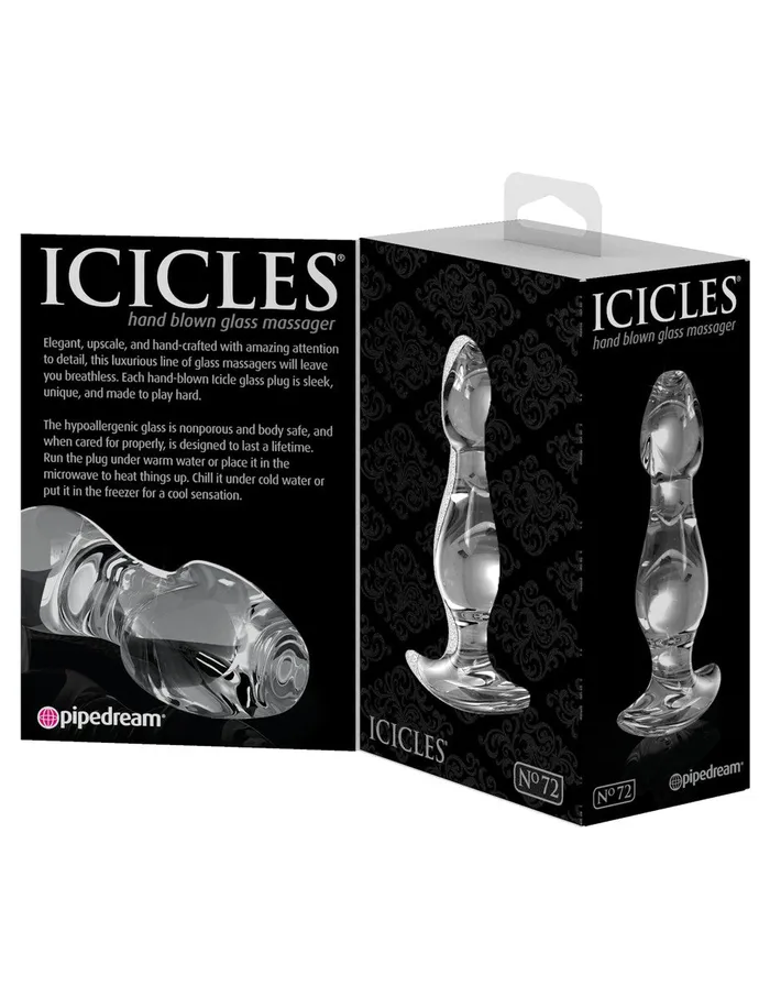 Male Sex Toys PIPEDREAM ICICLES NO 72 Male Sex Toys PIPEDREAM ICICLES NO 72