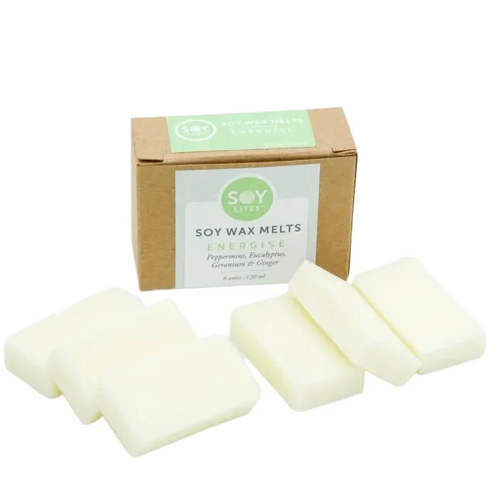Male Sex Toys SOS SoyLite Soy Wax Melts Energise with Ginger Peppermint Eucalyptus 6