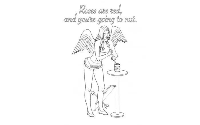 MY NAUGHTY VANLENTINE COLOURING BOOK Not specified Vibrators