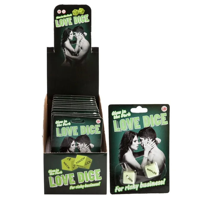 Not specified Dildos GLOW IN THE DARK LOVE DICE