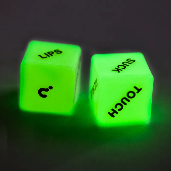 Not specified Dildos GLOW IN THE DARK LOVE DICE