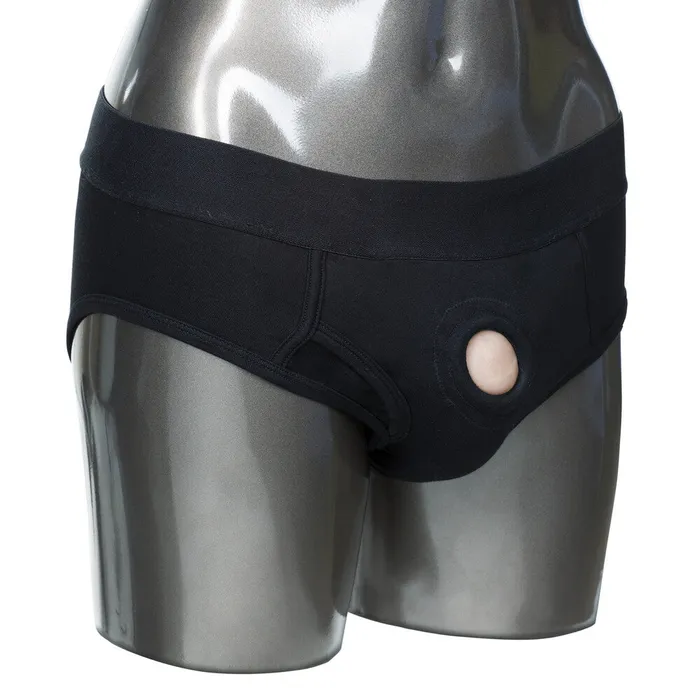 Packer Gear Brief Harness Extra Small To Small CalExotics Female Sex Toys Packer Gear Brief Harness Extra Small To Small CalExotics Female Sex Toys