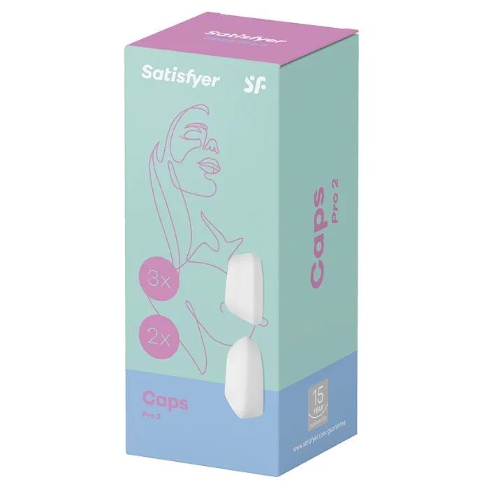 PAR Satisfyer Pro 2 extra Tips Pack of 5 Vibrators