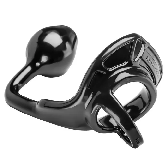 Perfect Fit Perfect Fit Armour Tug Lock Black Medium Anal