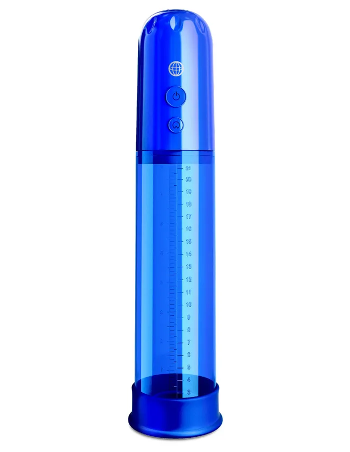 Pipedream Classix AutoVac Power Pump Blue Female Sex Toys