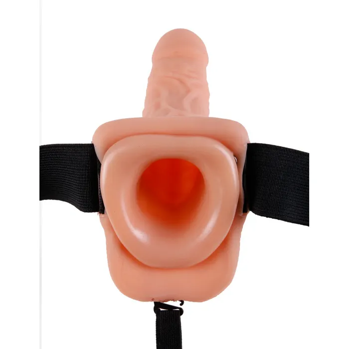 Pipedream Female Sex Toys Fetish Fantasy Series 7 Inch Vibrating Hollow StrapOn Flesh Pipedream Female Sex Toys Fetish Fantasy Series 7 Inch Vibrating Hollow StrapOn Flesh