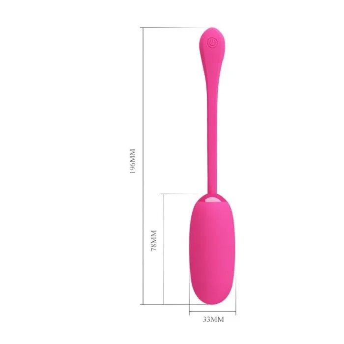 PRE Vibrators Pretty Love Egg Bullet Vibrator Julius Pink
