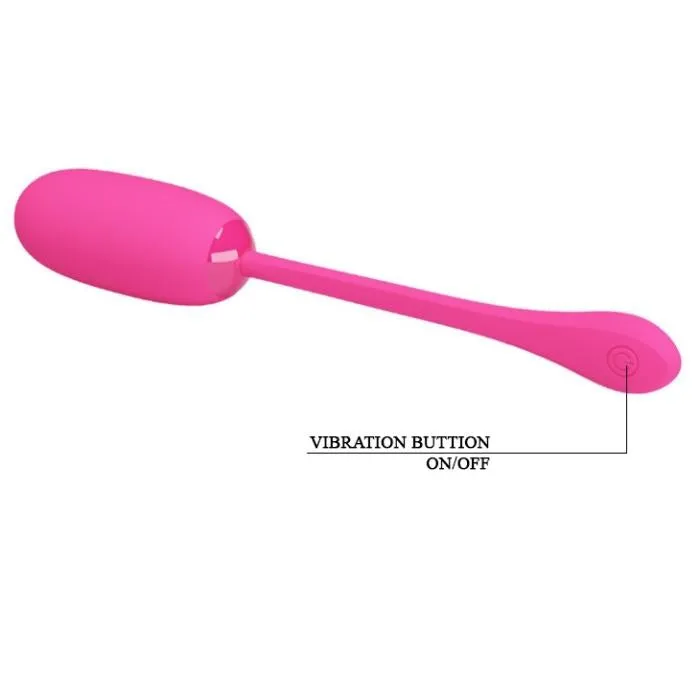 PRE Vibrators Pretty Love Egg Bullet Vibrator Julius Pink