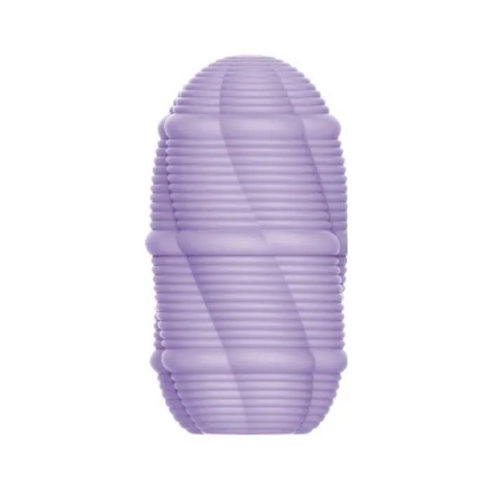 pretty love Pretty Love Mini Masturbator Egg Smooth Stripes Purple Vibrators
