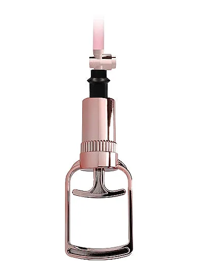 Pumped Pussy Pump Rose Gold SHOTS AMERICA Male Sex Toys