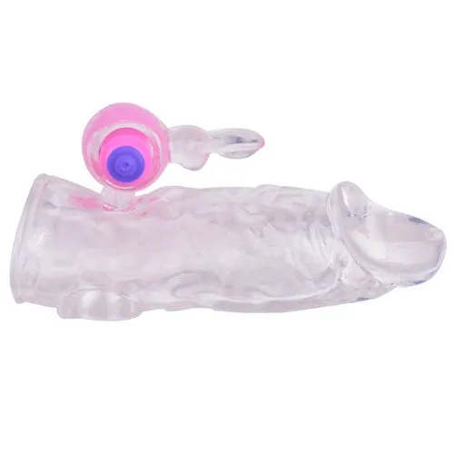 Rabbit Vibrating Penis Extender Clear Various brands Vibrators