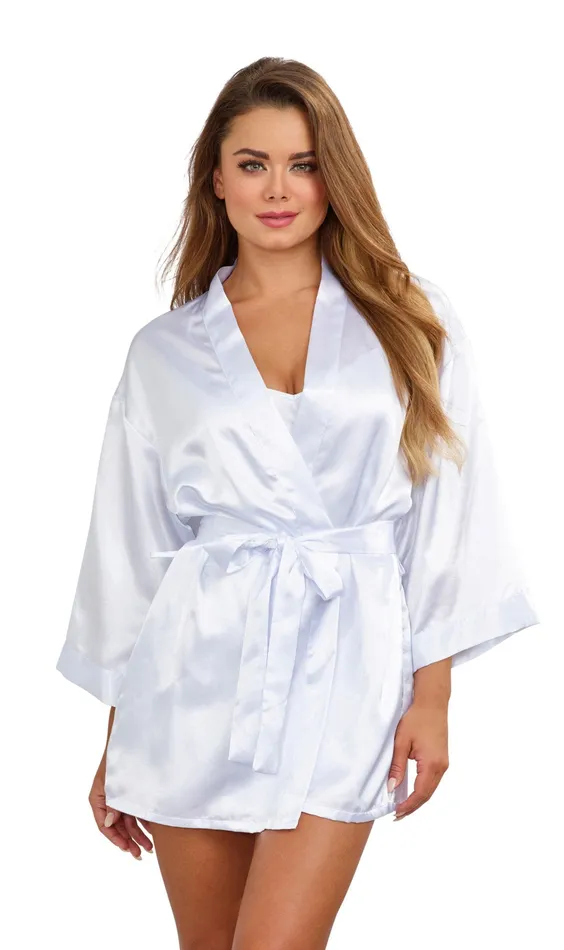 Robe Chemise Padded Hanger Small White Dreamgirl Male Sex Toys