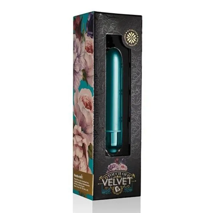 Rocks Off Touch of Velvet Bullet Blue HOL Vibrators