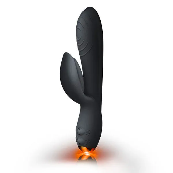 RocksOff Vibrators RocksOff EveryGirl Rechargeable Rabbit Vibrator Black RocksOff Vibrators RocksOff EveryGirl Rechargeable Rabbit Vibrator Black