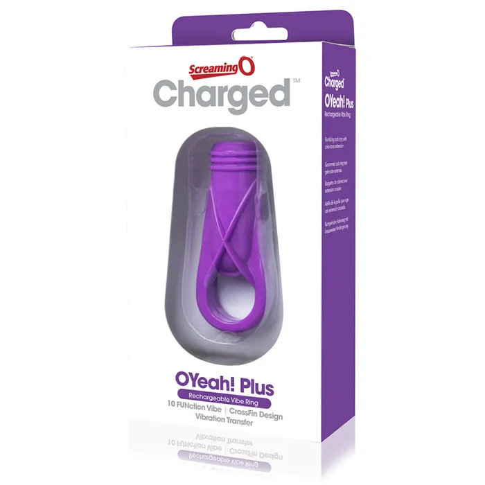 SCREAMING O Vibrators SCREAMING O CHARGED O YEAH PLUS RING PURPLE
