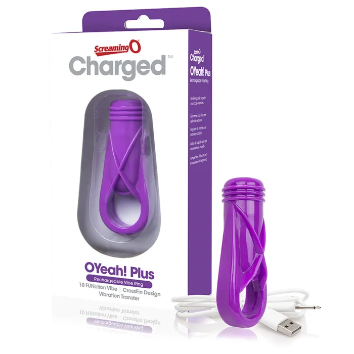 SCREAMING O Vibrators SCREAMING O CHARGED O YEAH PLUS RING PURPLE
