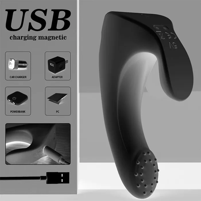 Shande Female Sex Toys FINGER GUN Rechargeable Vibrator 33 Inch