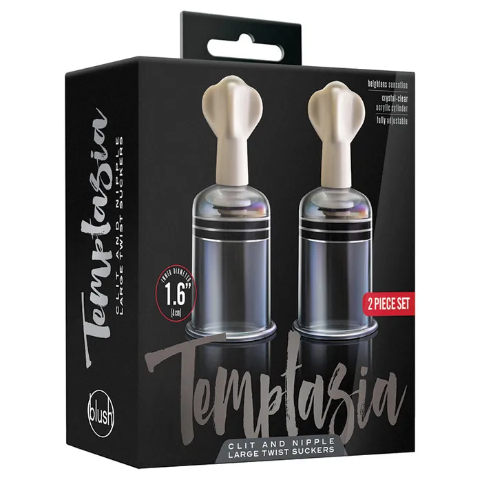 Vibrators BLUSH Temptasia Clit And Nipple Suckers