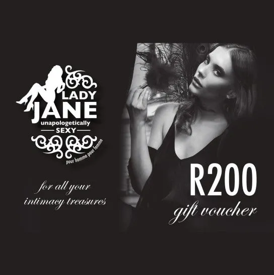 Vibrators R200 Lady Jane Gift Voucher Lady Jane