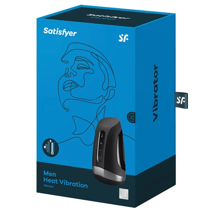 Vibrators SATISFYER Satisfyer Men Heat VibrationBlack
