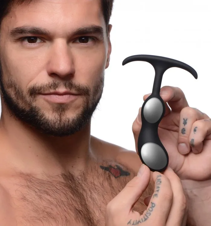 XR Brands Male Sex Toys Heavy Hitters Comfort Plugs 64in Small Anal Plug