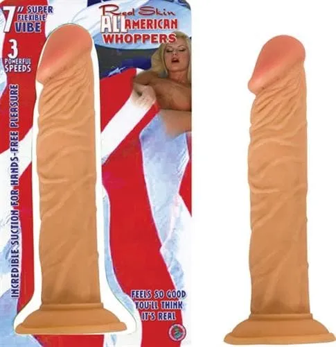 7 Vibrating All AmericanWhopper Nasstoys Female Sex Toys