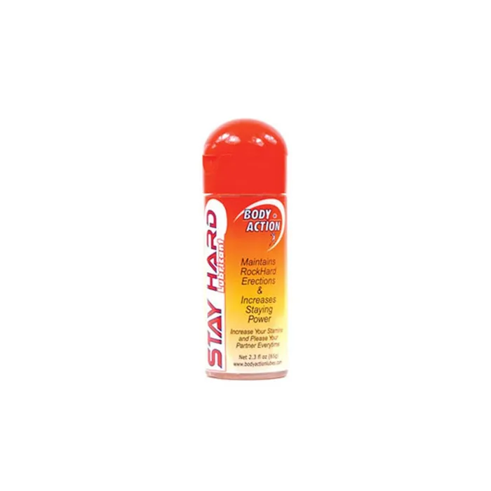 Anal Body Action Products Body Action Stayhard Lubricant