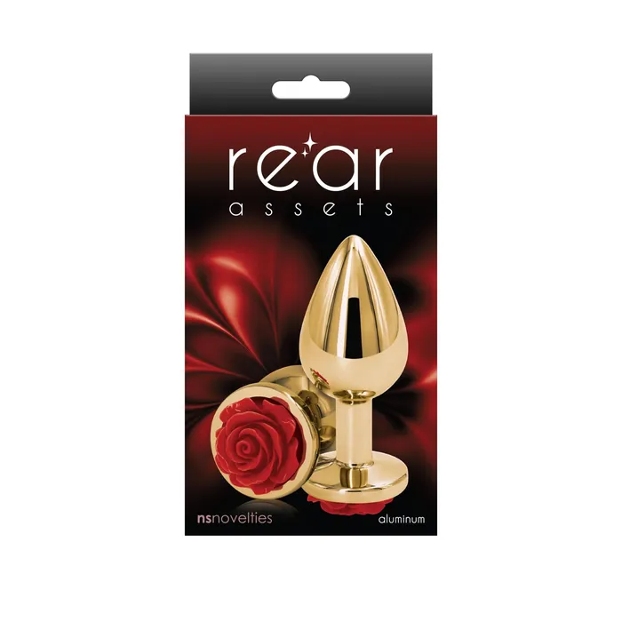 Anal nsnovelties Rear Assets Rose Medium Red Anal nsnovelties Rear Assets Rose Medium Red