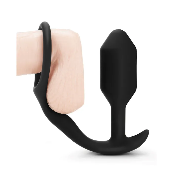 bvibe Male Sex Toys bVibe Snug Tug Weighted Silicone Penis Ring