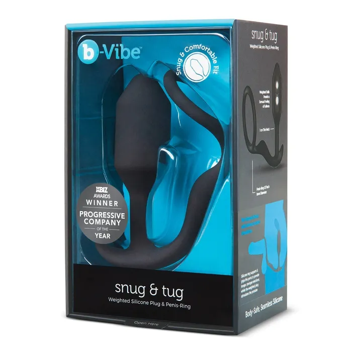 bvibe Male Sex Toys bVibe Snug Tug Weighted Silicone Penis Ring