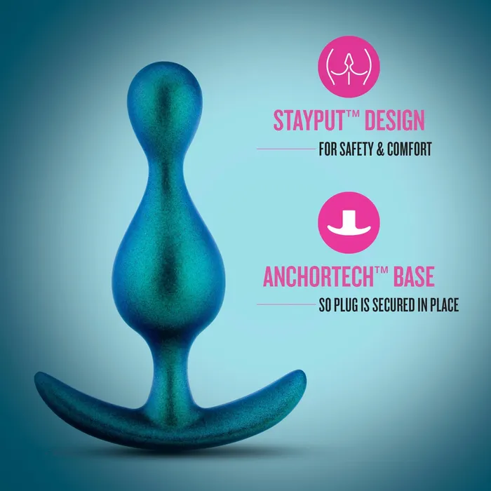 Blush Anal Anal Adventures Matrix Photon Plug Neptune Teal Blush Anal Anal Adventures Matrix Photon Plug Neptune Teal