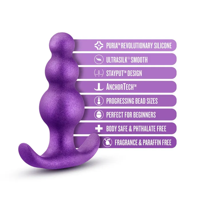 Blush Anal Anal Adventures Matrix Supernova Plug Galactic Purple