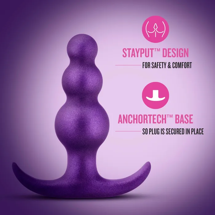 Blush Anal Anal Adventures Matrix Supernova Plug Galactic Purple