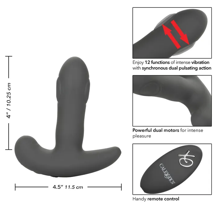 CalExotics Anal Eclipse Remote Control Dual Pulsating Probe CalExotics Anal Eclipse Remote Control Dual Pulsating Probe